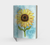 Baby Blue Flower Notebook