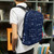 Blue Math Backpack