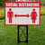 Social Distancing Sign