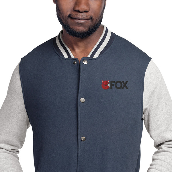 Fox Embroidered Champion Jacket
