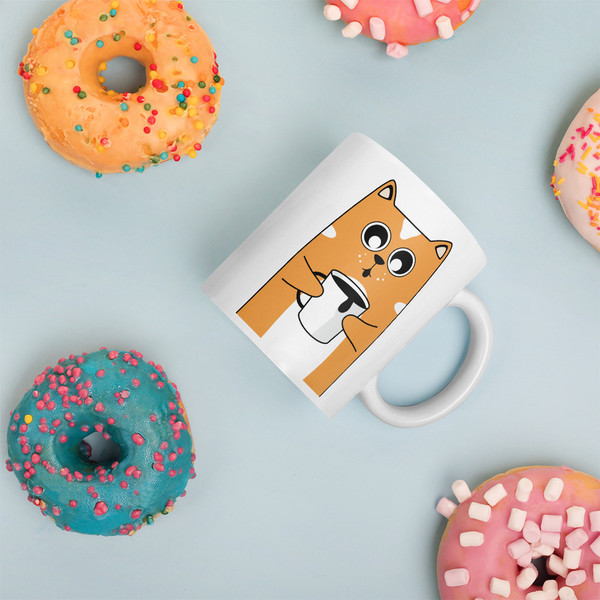 Cat Coffee Mug