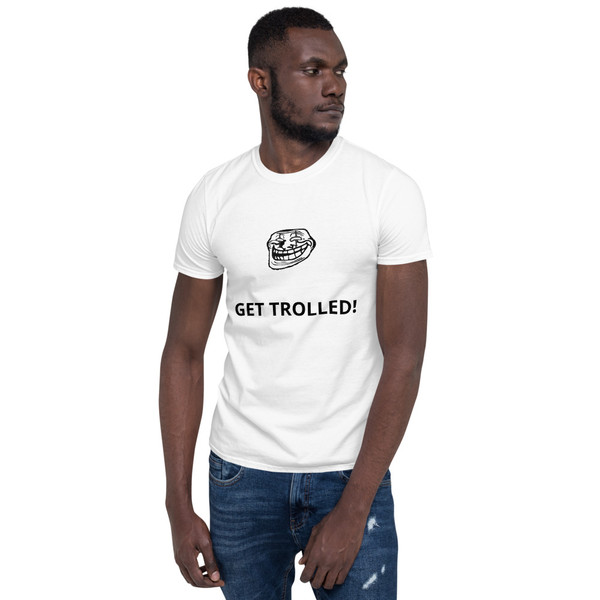  Troll Face Short-Sleeve Unisex T-Shirt
