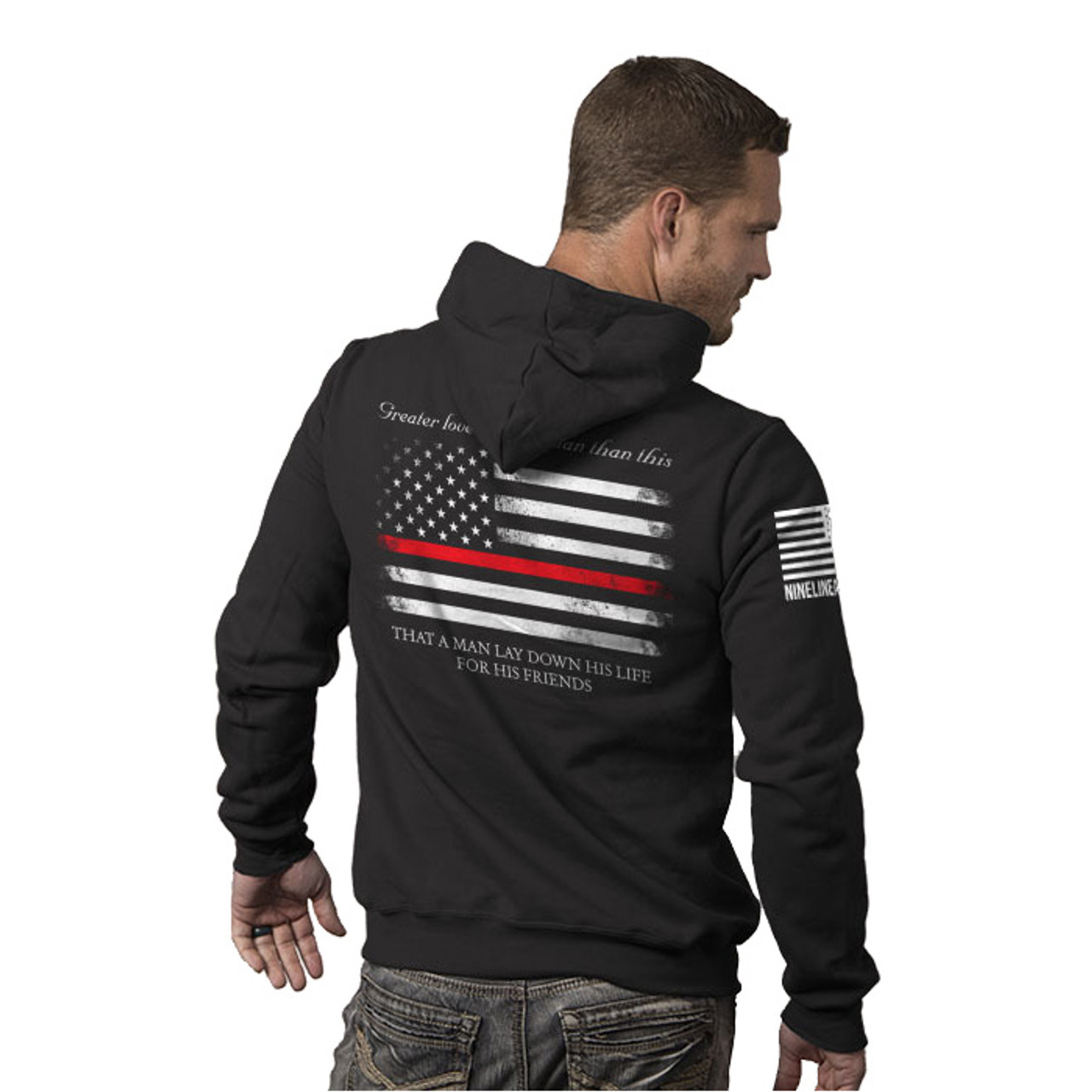 red line hoodie