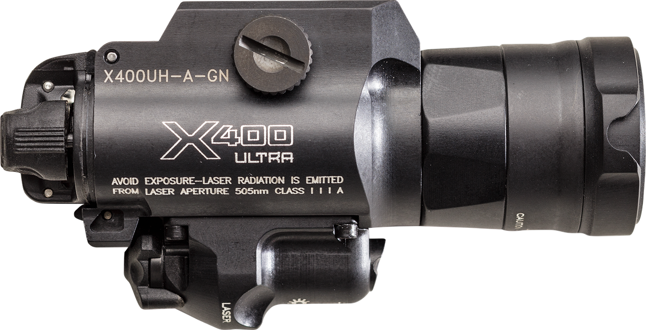 Surefire Ultra-High-Output White LED + Green Laser Weapon Light