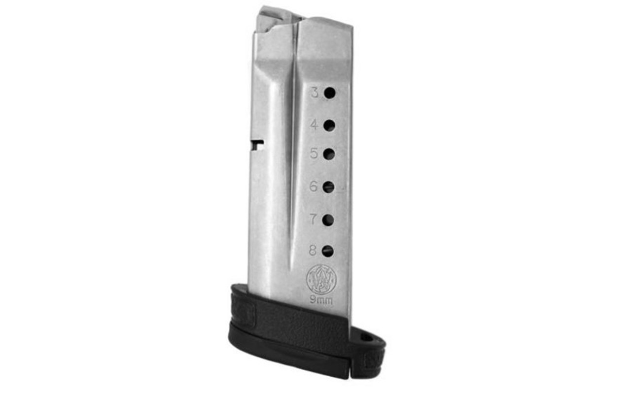 Smith Wesson M P Shield 9mm 8 Round Factory Magazine With Finger Rest Atlantic Tactical Inc