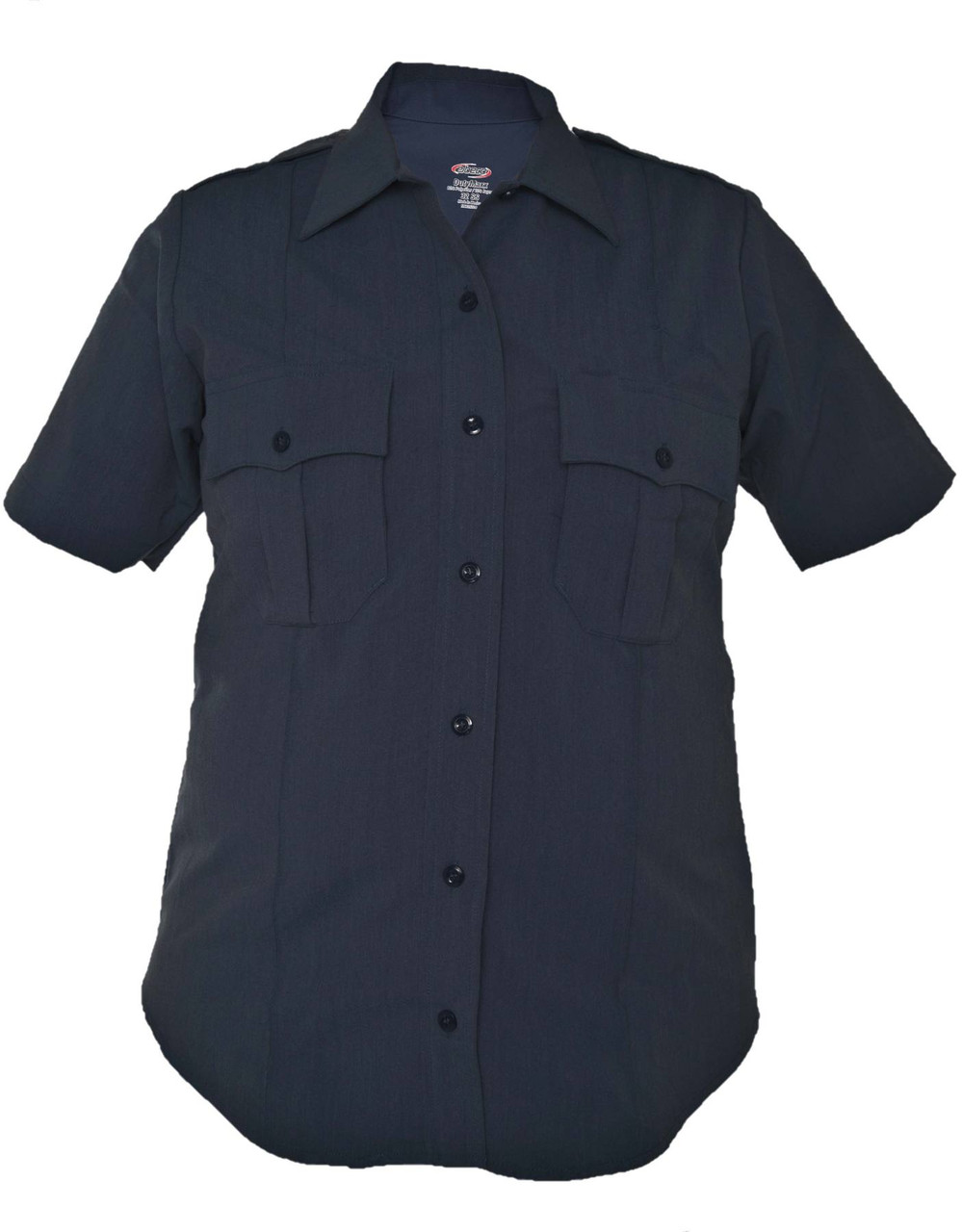 Elbeco 9784LCD DutyMaxx Women's Poly/Rayon Stretch Short Sleeve Shirt ...