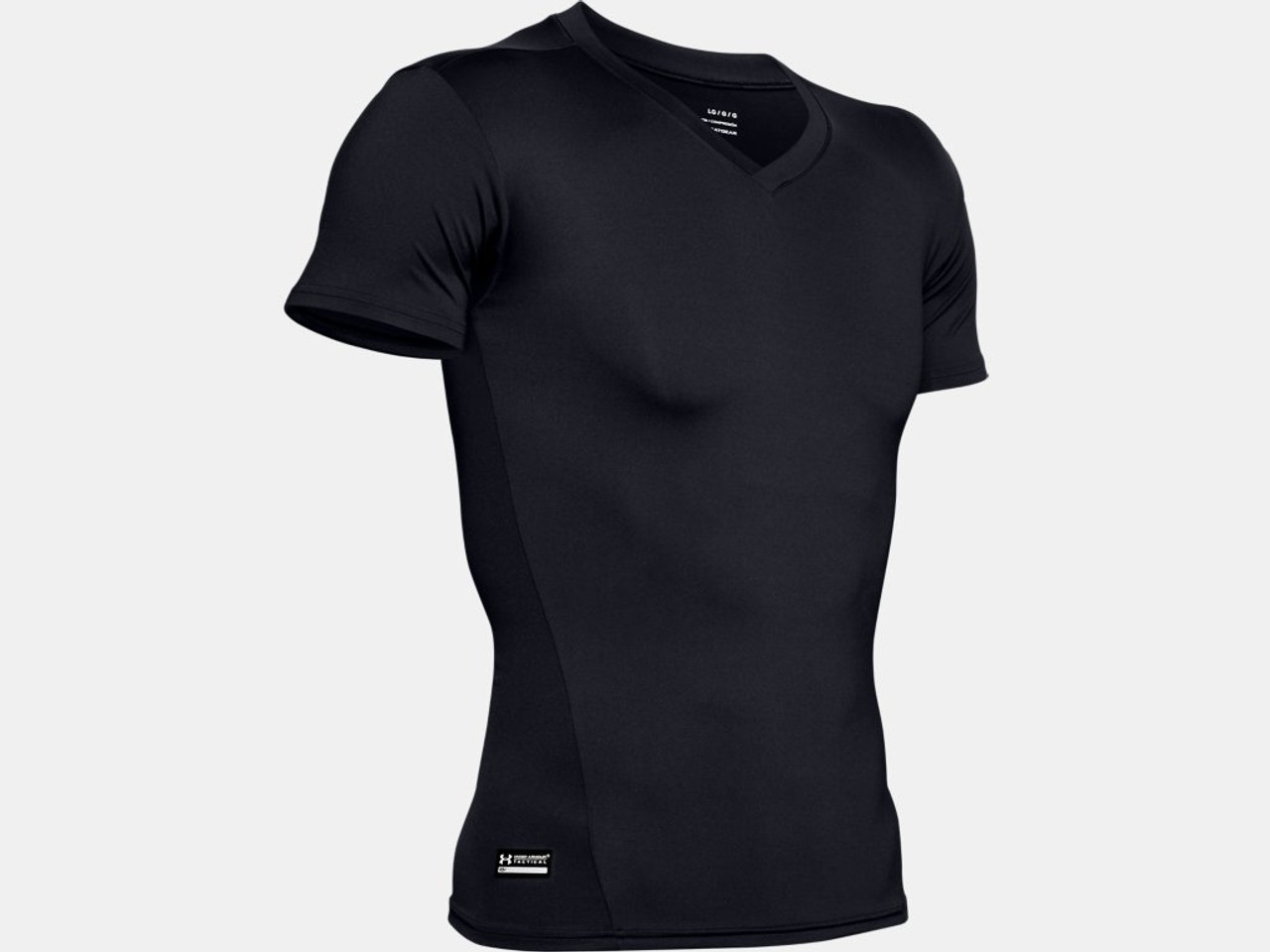 Stay Cool and Comfortable with Men's HeatGear Compression Shortsleeve T- Shirt
