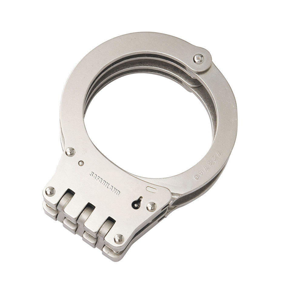Safariland Standard Hinge Handcuffs Nickel Atlantic Tactical Inc