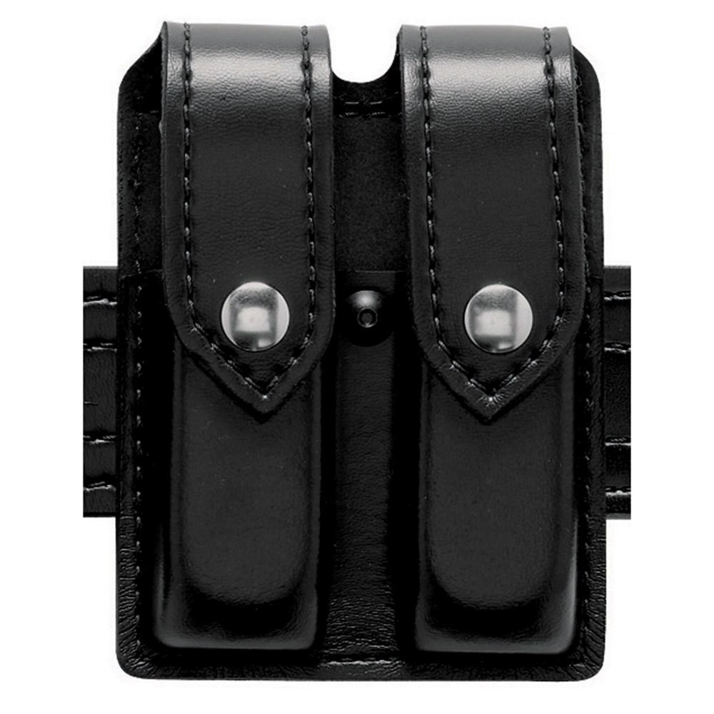 Safariland 77-76-9V - Pochette Double Chargeur Cuir OWB Pour Beretta, H&K, S&W, Sauer