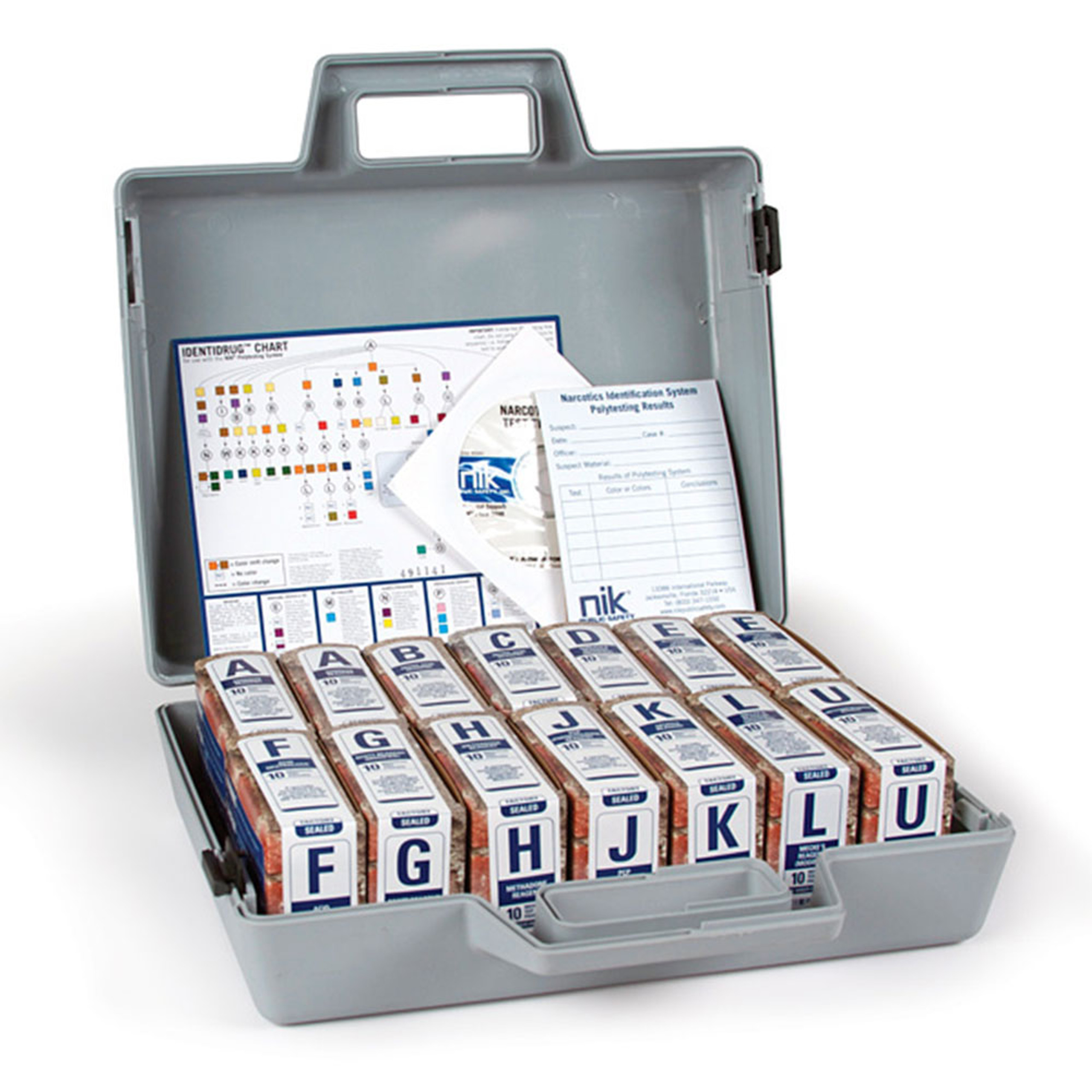 NIK 6020 Porta Pac Narcotics ID Kit Atlantic Tactical Inc