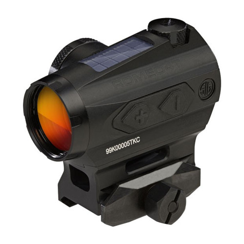 Sig Sauer Romeo4S Red Dot Sight, Ballistic Circle Plex, Solar, 0.5