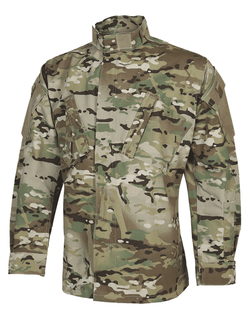 Tru-Spec 1265 Multicam 50/50 Nylon/Cotton Rip-Stop Tactical Response Uniform Shirt