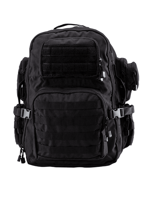 Tru-Spec 4801 Black 100% Polyester Tour of Duty Backpack - Atlantic ...