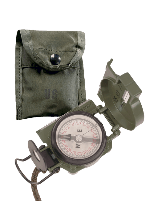 Tru-Spec 5160 Olive Drab GI Lensatic Compass 