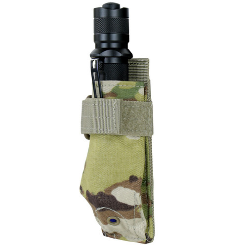 Condor MA48 MOLLE Utility Pouch - Modular Flashlight & Tool Pouch With PALS Webbing