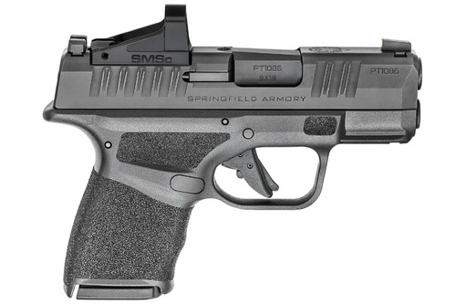 Springfield HC9319BOSPSMSC Hellcat 9mm Black Micro Compact Pistol with Shield SMSc Optic