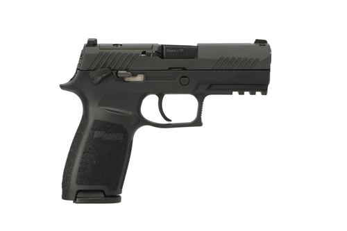 Sig Sauer W320CA-9-BSSP-MS P320 Carry 9mm Handgun with Manual Safety - SIGLITE Night Sights - (3) 17RD Mags