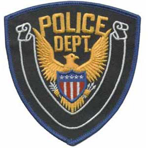 Premier Emblem Police Department Patch w/Eagle