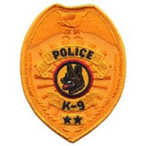 Emblem Police K-9 Badge Patch