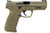 Smith & Wesson 11767 M&P9 M2.0 9mm (FDE) Centerfire Handgun with TruGlo TFX Sights