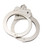 Safariland Oversized Chain Handcuff-Nickel