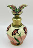 PB-Pink Floral Perfume bottle with Butterfly