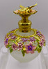 PB-Pink floral Perfume bottle with Bee