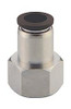 Female Straight, 1/4 inch to 1/4 NPT
