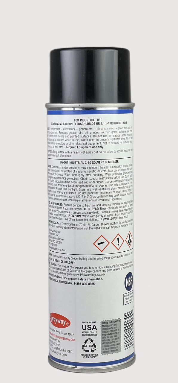 Sprayway C-60 Solvent Degreaser, SW-064