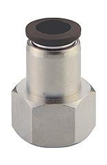 Female Straight, 1/4 inch to 1/4 NPT