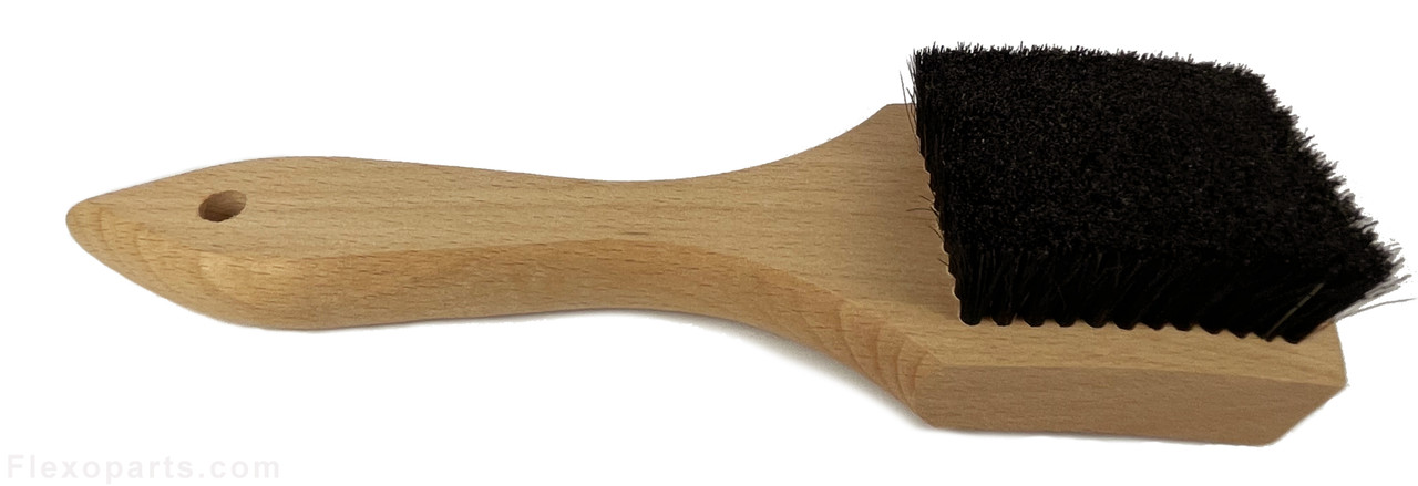 Accessory: One Medium ROUND - approximately 2.75 Wide HORSE HAIR Brushes