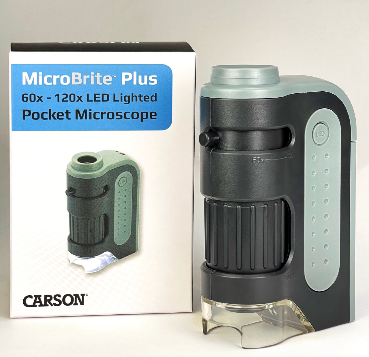 MicroBrite™ Plus 60x-120x LED Lighted Pocket Microscope
