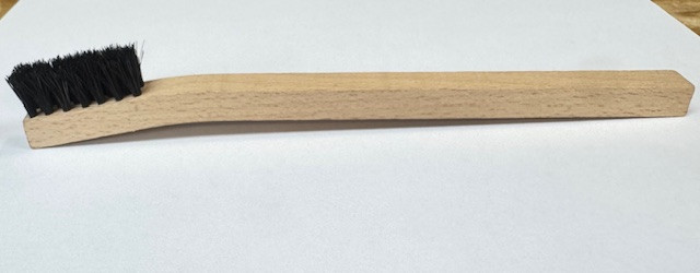 Horsehair Brush with Wood Handle