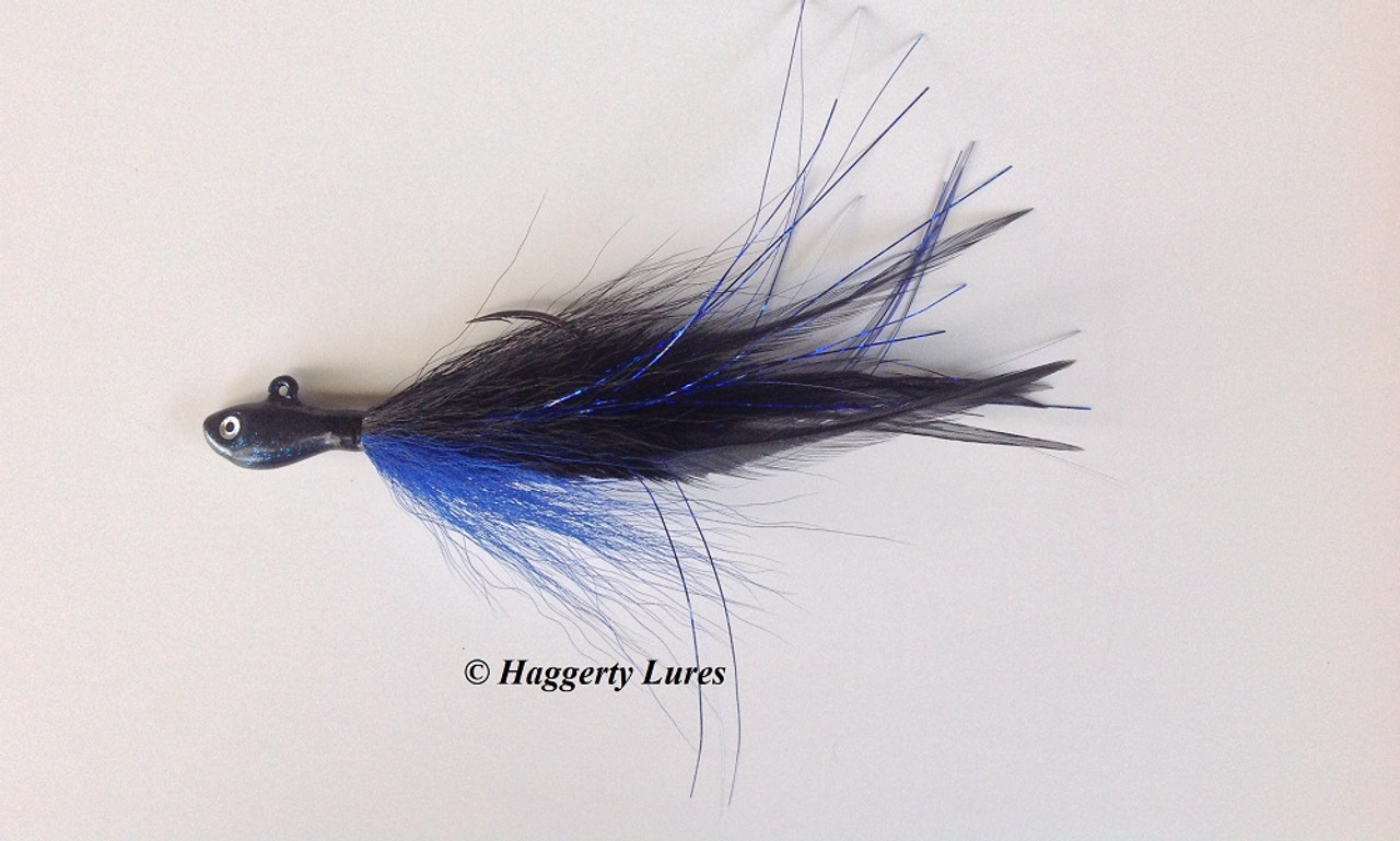 Holy Joe - Guppy Head (Black/Blue) - Haggerty Lures