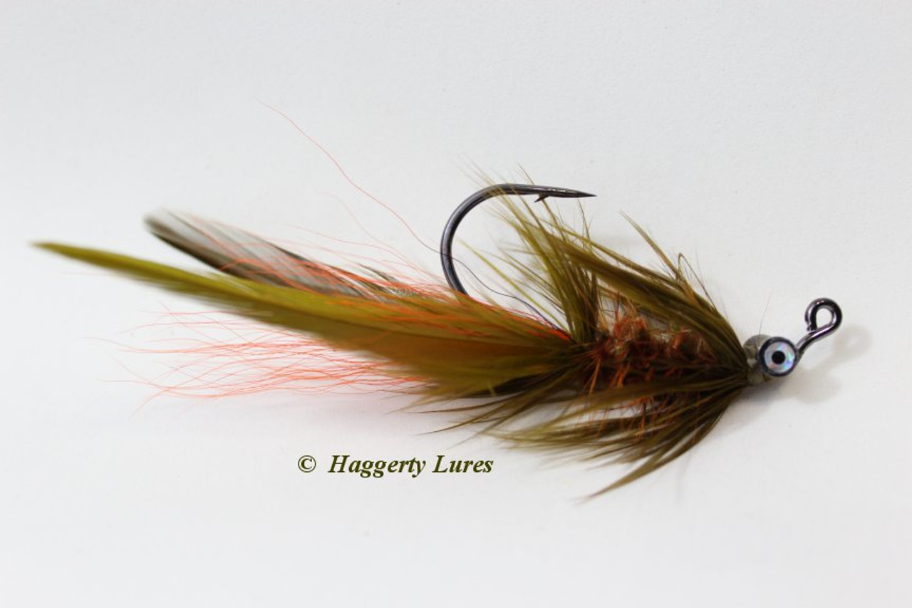 Crawdad Lunker Hagg's Hellraiser Fly - Haggerty Lures