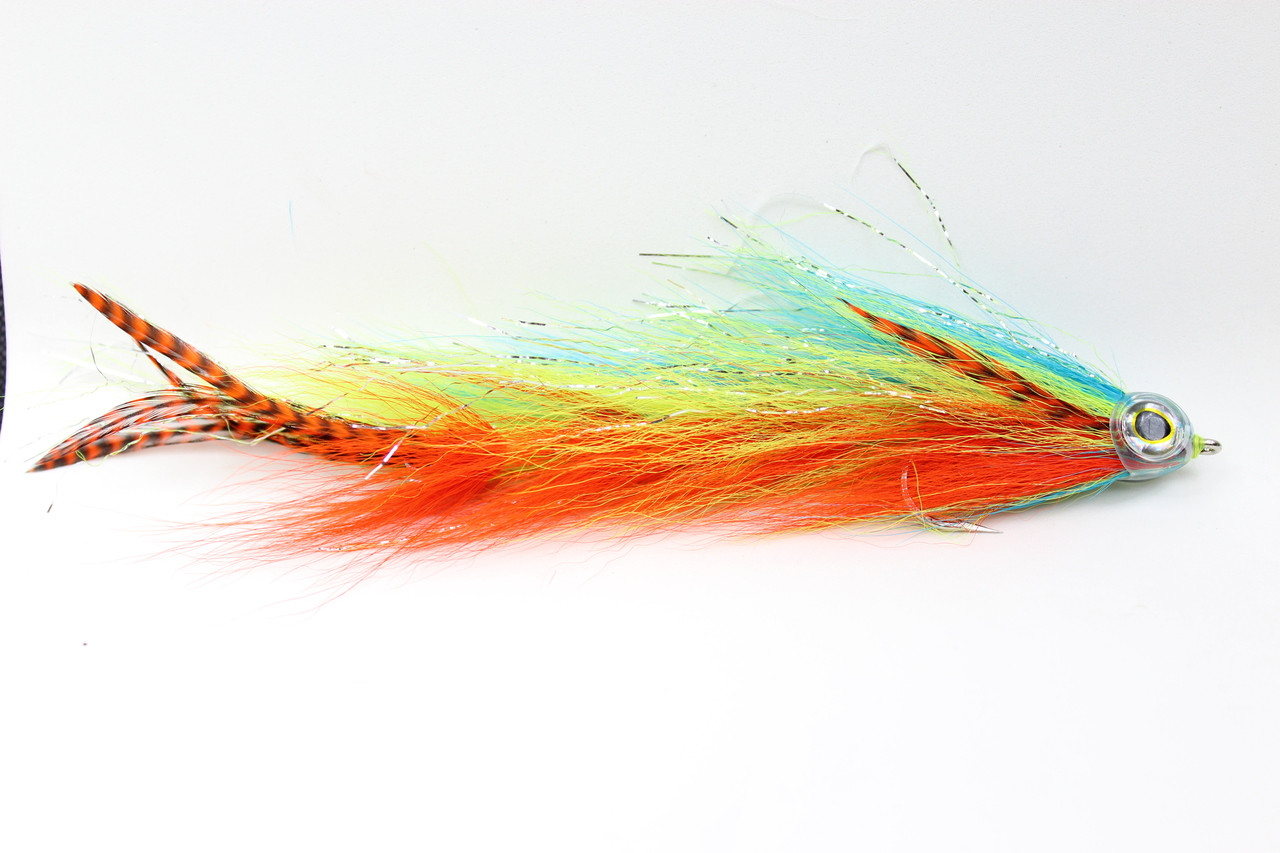 Blue Firetiger Bucktail Game Changer - Haggerty Lures
