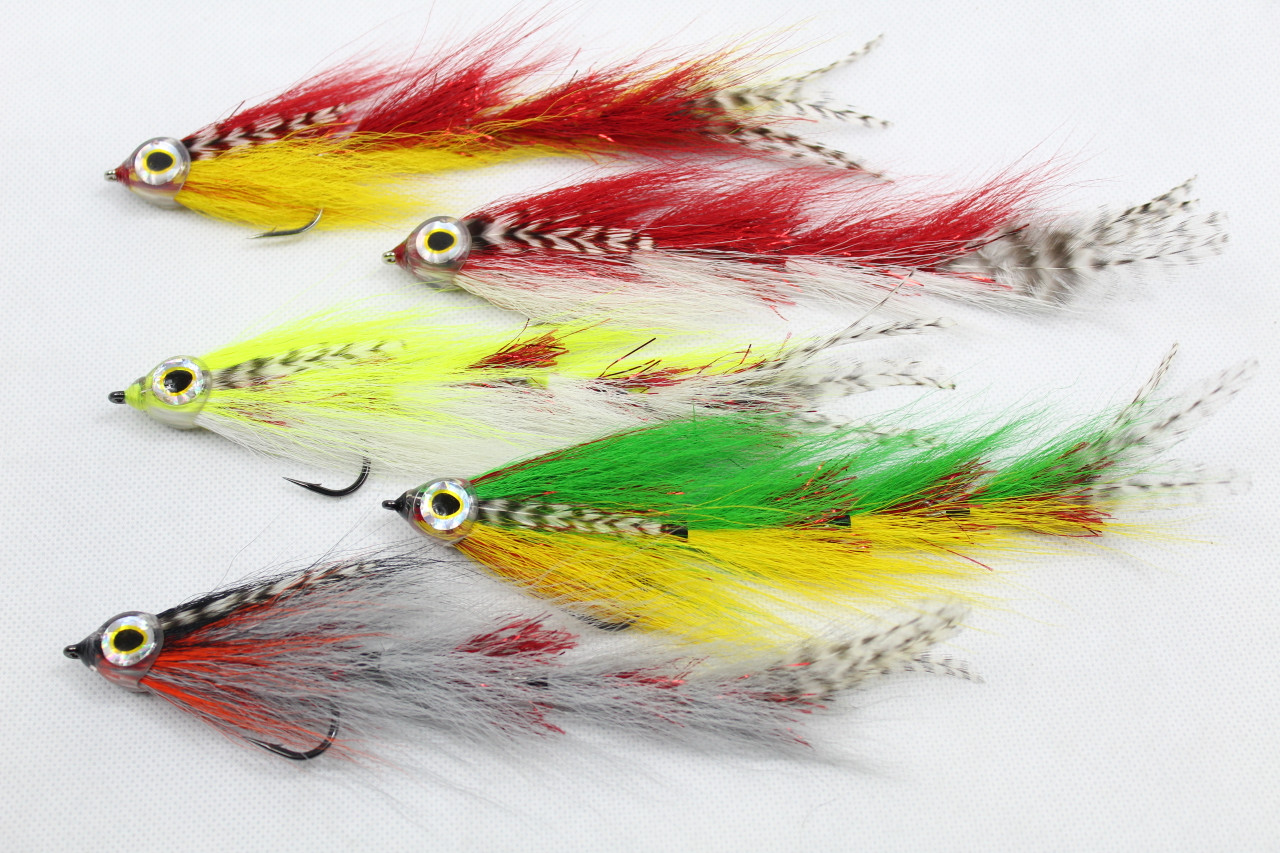 Peacock Bass Big Game Changer - Premium Jointed Bucktail Streamer