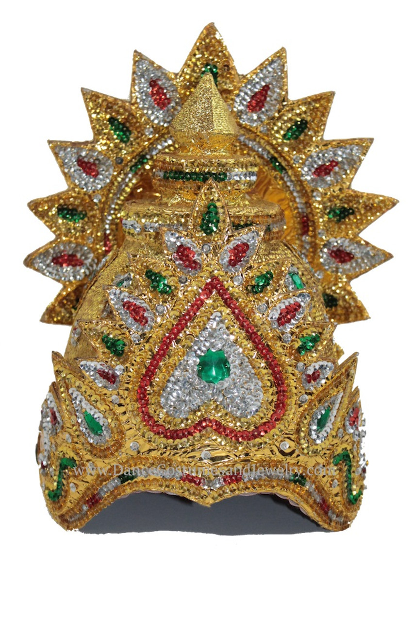 Mukut Crown Or Kireedam For Indian King Dance Drama Costume