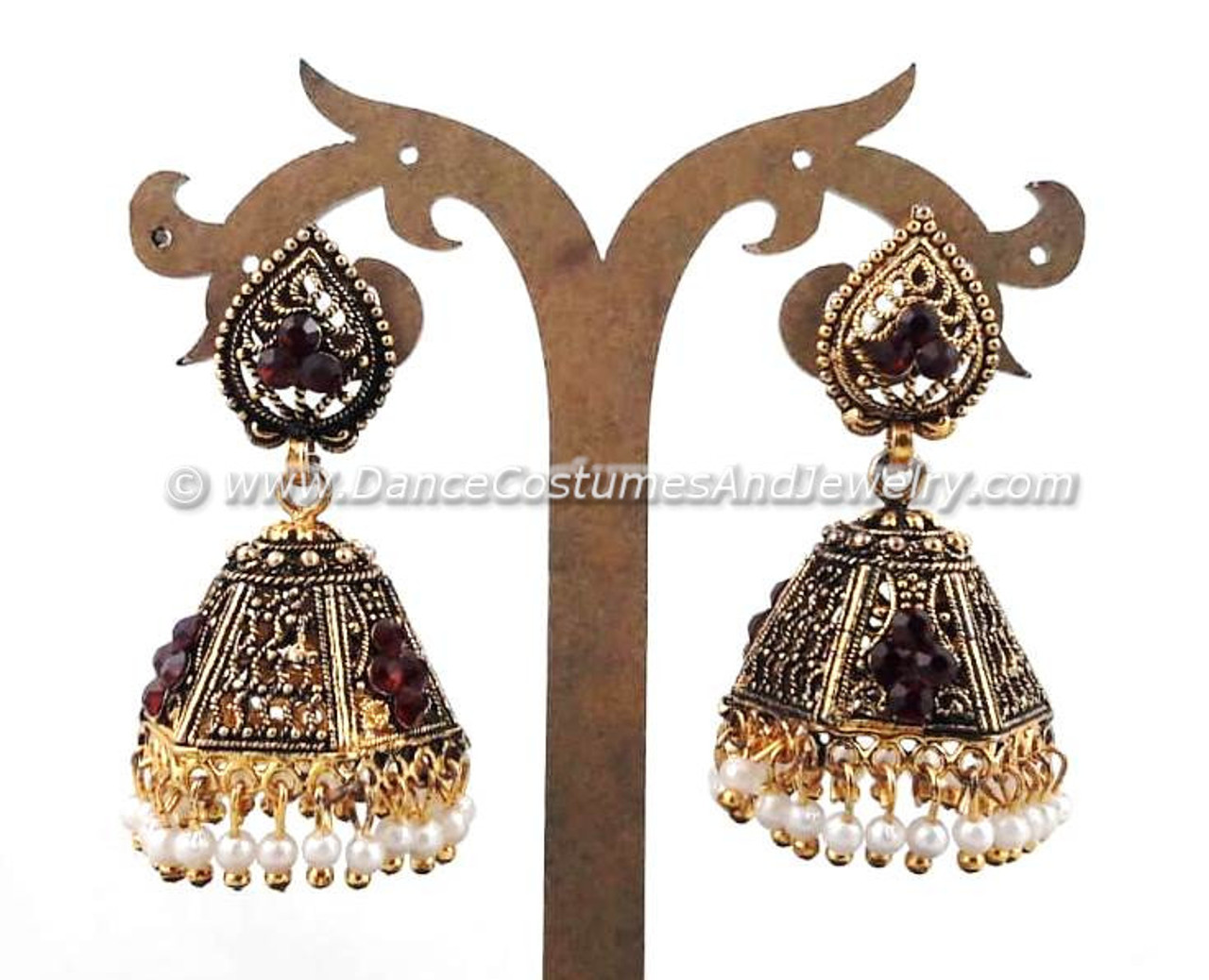 Multy color antique jhumka earring - JS Fashion - 4166519