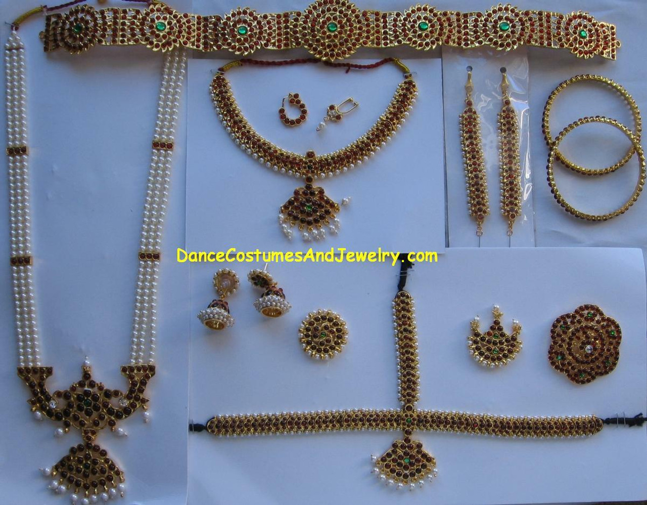 Temple set jewellery for on sale dance