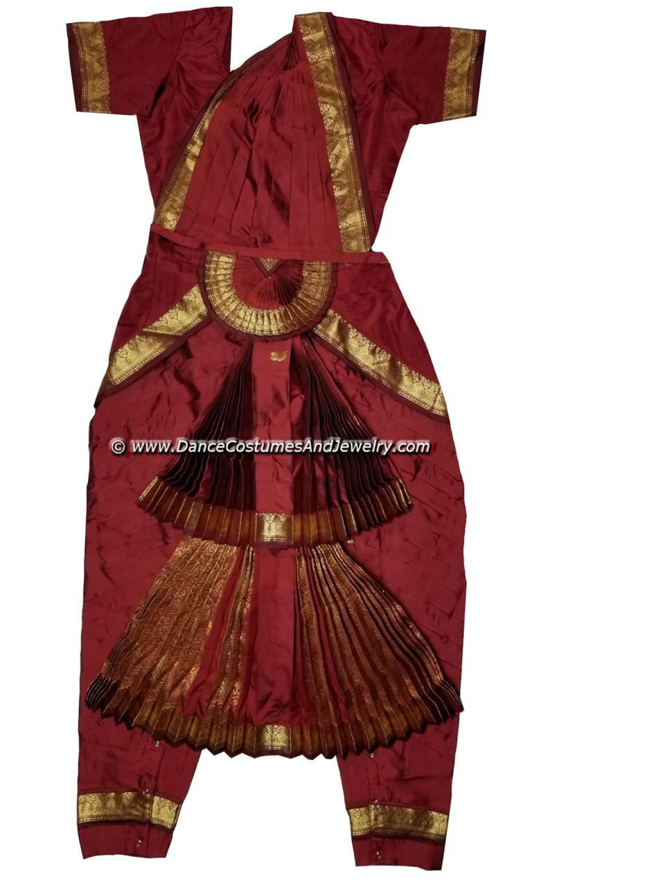 Bharathanatyam dance costume