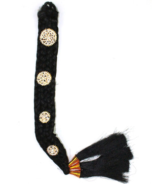 assembled jada for Bharatanatyam