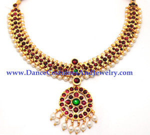 temple jewellery dance choker