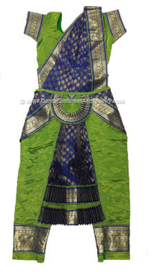 Bharatanatyam costume Bharatanatyam costume