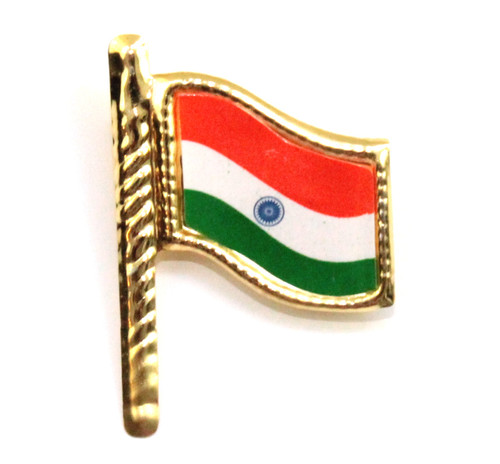 Small hand held Indian flag, pack of 25