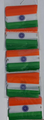 Indian flag sticker