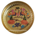  Brass Plate Thali for Pooja