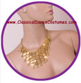 Belly dance jewelry necklace M0051