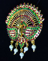 Temple Jewelry Peacock design Rakodi