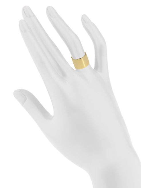 Yellow Gold Plated Shown on Hand